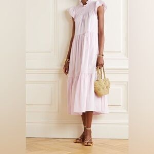 Sea NY Ruffled-Neck Dress size XS